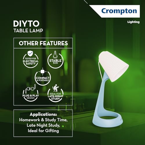 Image of Crompton DIYTO Table Lamp 5W - Blue