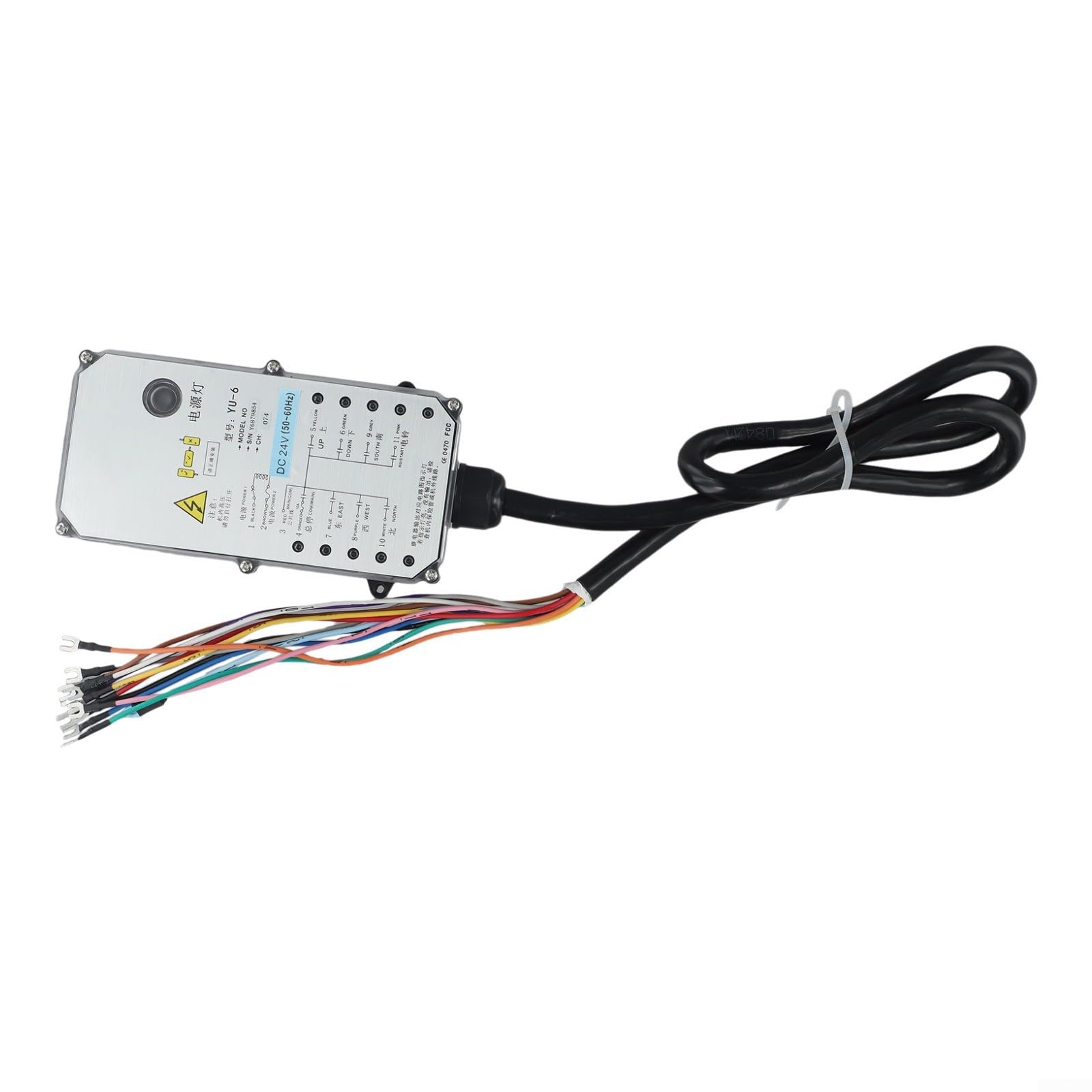 Mando a distancia industrial de 6 botones