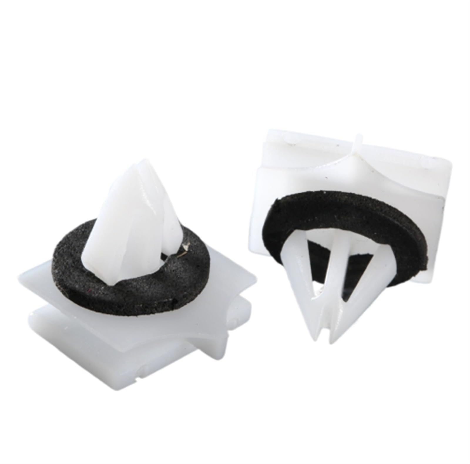 YTQMoreBNZ 50Pcs Plastic Rivets Auto Fastener Bumper Fender Retainers Push Clip 12mm Hole Car Rocker Panel Moulding Clips For GM Chevrolet
