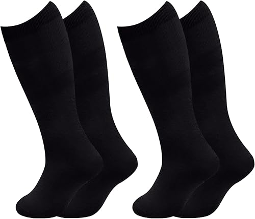 Miniatura 5 de Calcetines de fútbol para niños, calcetines de fútbol para niñas, calcetines de fútbol a rayas, calcetines altos hasta la rodilla, calcetines de