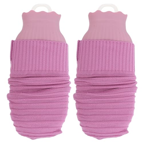 Bouillotte en silicone réutilisable grosse taille violette compresse chaude froide COLLBATH