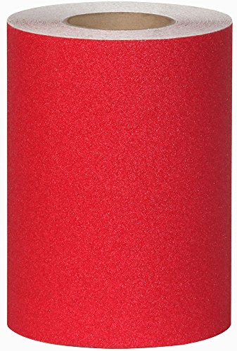 Jessup Griptape Colors Skateboard Griptape Roll (9-Inch x 60-Feet, Panic Red)
