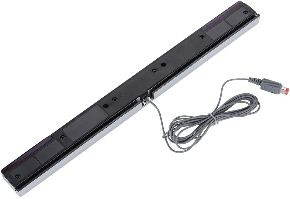 Wii Sensor Bar Sensor Bar, Game Sensor Bar with a Stand Wired Sensor Bar, Wired Receiver IR Signal Ray Sensor Bar for WII U for Nintendo WII Wii Consol