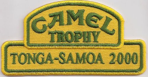 camel Trophy Tonga Samoa 2000 Dakar Racing Patch ricamato distintivo