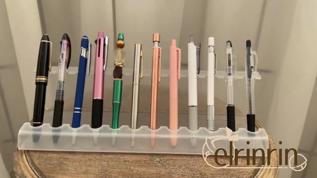 Amazon.co.jp: elrinrin ペン立て 卓上 ペンスタンド ボールペン