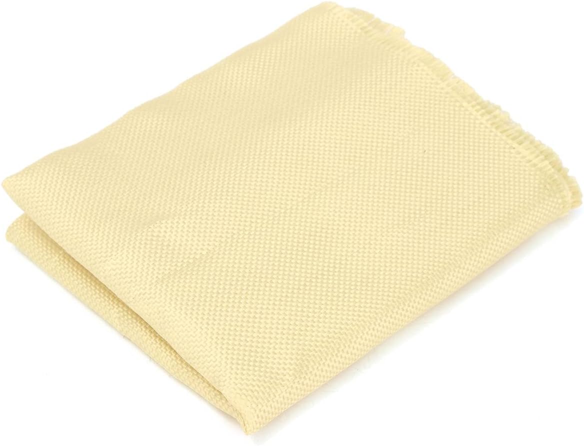 XiVue Durable 200gsm Woven Fabric Aramid Fiber Cloth Plain Color Yellow Twill Linear Density 1100 D DIY Crafts