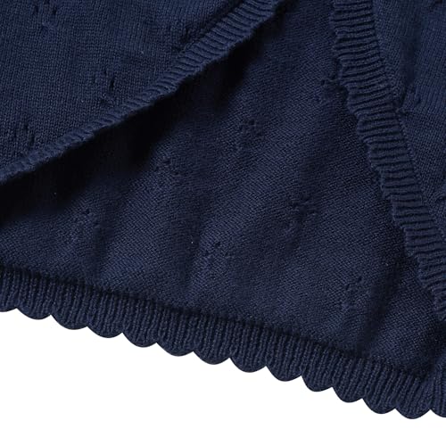 Girls Long Sleeve Cardigan Kids Button Closure Knitted Shrug Girls Sweaters Tops4