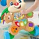Fisher-Price Lachen und Lernen Lauflernhilfe für erste Schritte, Lauflernhilfe mit Lichtern und Geräuschen, Lernspielzeug für Babys + 6 Monate, spanische Version + Portugiesisch + Italienisch +