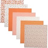 Patchwork diy: le tissu en coton magnifiquement imprimé est fait de coton, doux, doux pour la peau et confortable à utiliser, tissu à coudre floral.