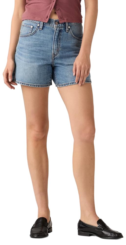 Levi's Womens Cinch Mid-Thigh Shorts