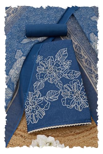 Robe femme florale paillettes bleu finition premium et coupe taille unique chic