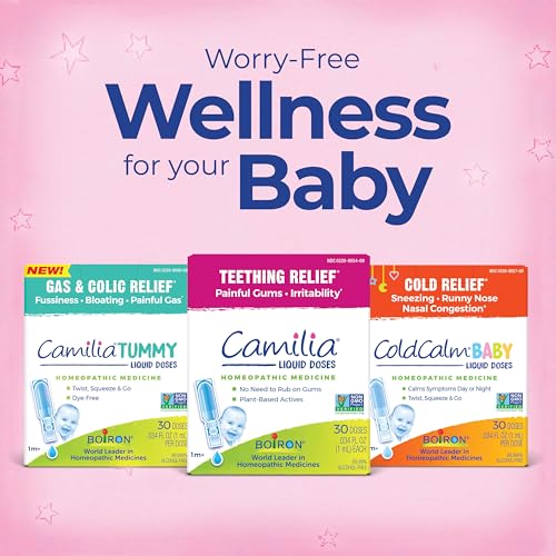 Boiron ColdCalm Baby Single-Use Drops for Relief from Cold Symptoms of Sneezing, Runny Nose, and Nasal Congestion - Sterile and Non-Drowsy Liquid Doses - 30 Count - image 7