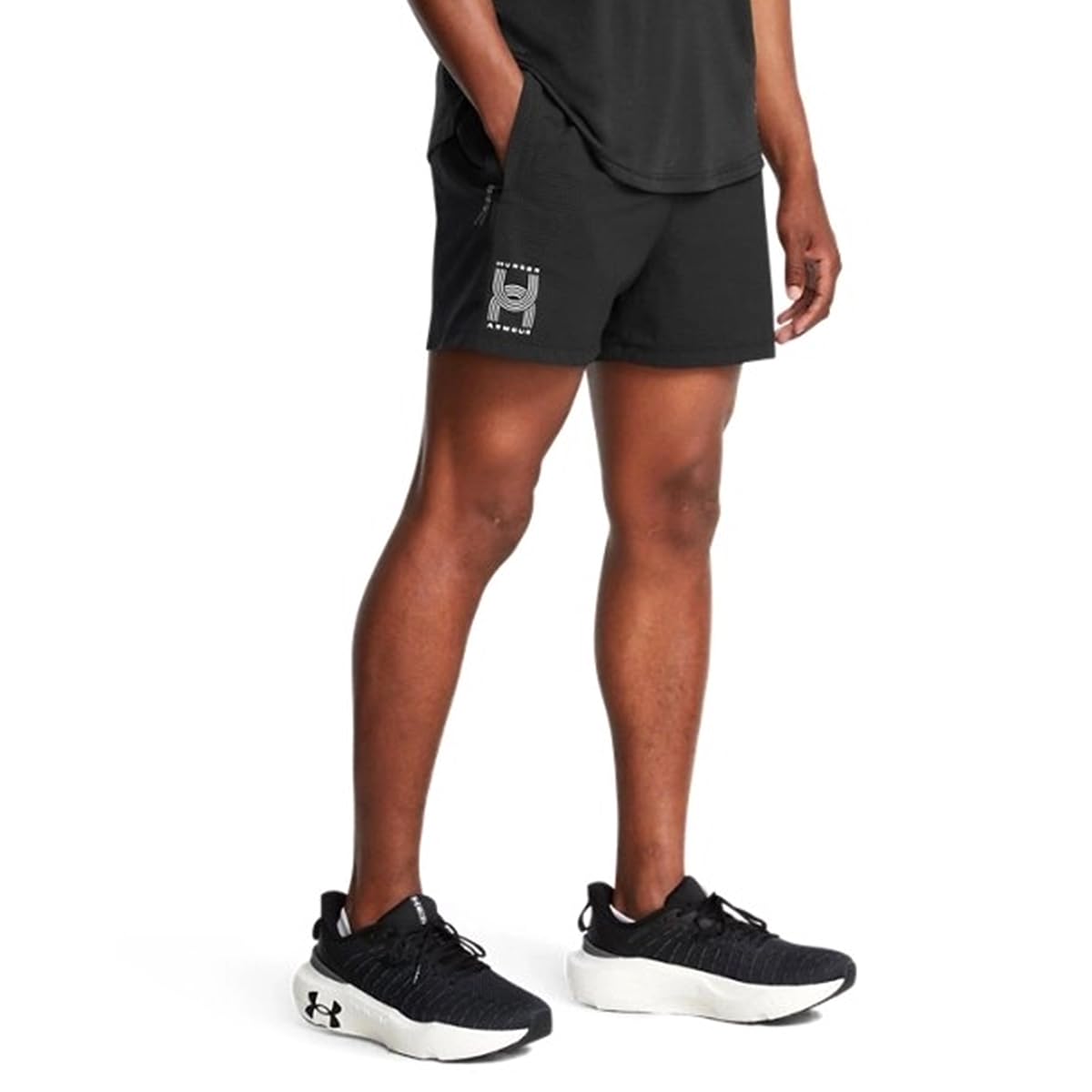 Under Armour 1386620-1-MD UA Run Anywhere Shorts Black MD