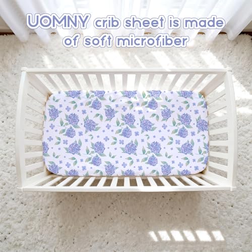 Image of UOMNY Crib Sheet,Boys Girls Crib Sheets Baby Sheet for Standard Crib and Toddler Mattresses Nursery Bedding Sheet Crib Mattress Sheets for Boys and Girls 1 Pack Toddler Sheet