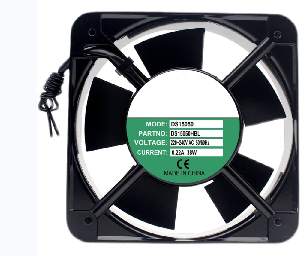CZVJUKBYP 220V 0.22A 38W 15050 Cooling Fan 150X150X50mm