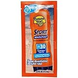 Banana Boat Sport Sunscreen, SPF 30 Protection lotion, Travel Packets 200 Count (Pack of 1)