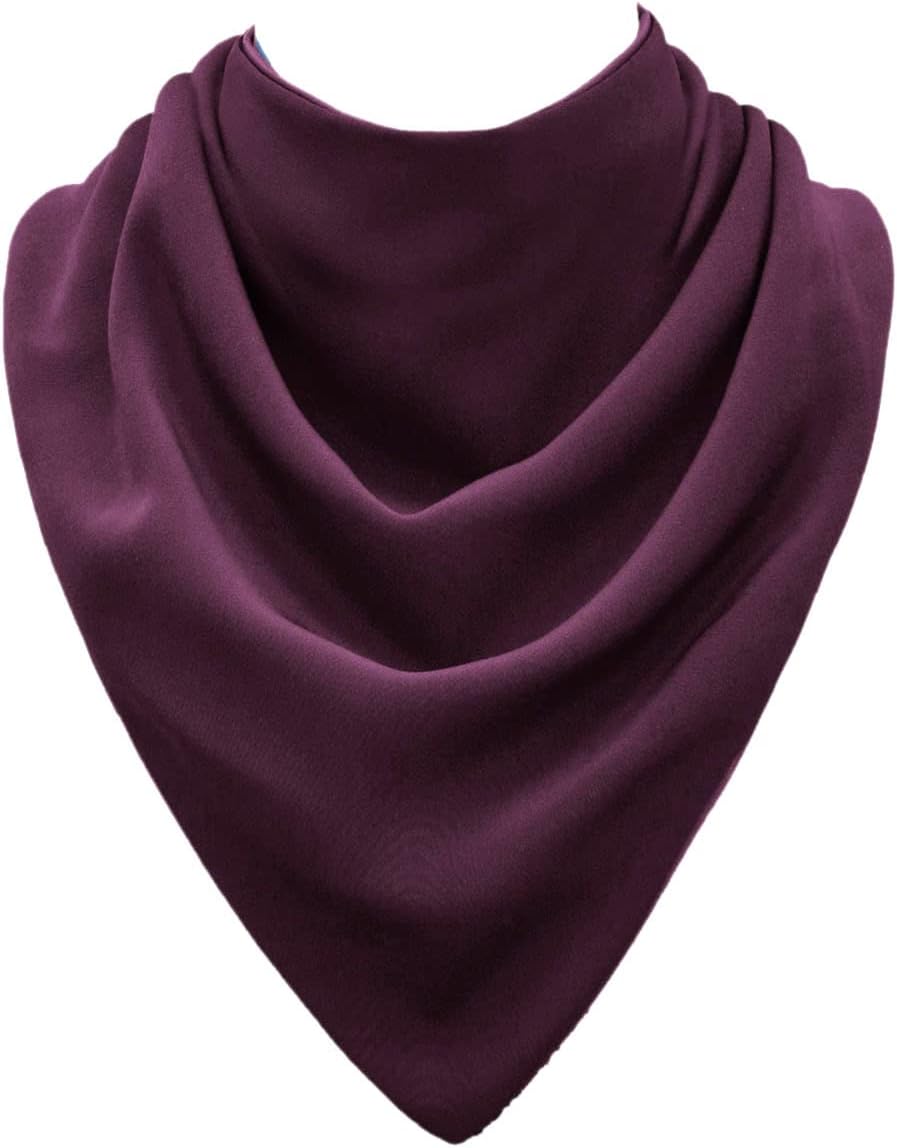 Care Designs Large Adult Neckerchief Bib | Waterproof Adult Bibs for Elderly Washable| Stylish & Dignified Scarf Style Clothing Protector for Adult Elderly Disabled Men & Women|Soft Feel & Comfortable