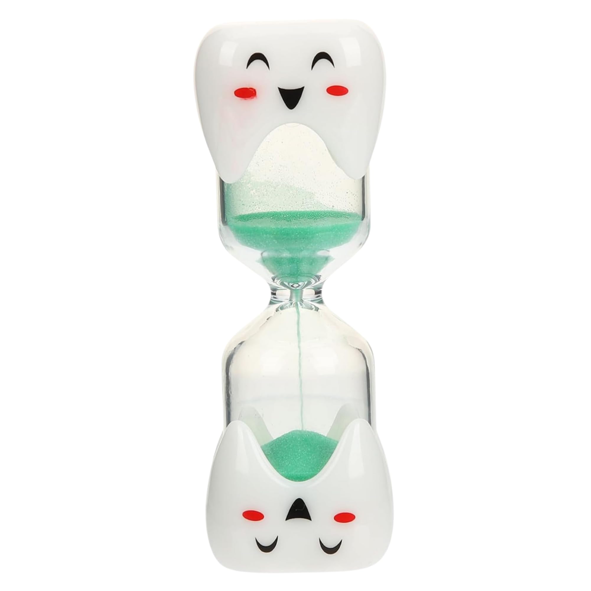 2 Minute Toothbrush Sand Timer for Kids - Single Large Pack Smiley Hour Glass