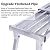 CHYDDU Scaffolding Equipment Portable Fold Work Platform Household Multipurpose Scaffold Tower Ladder Stool Bench for Decoration, Painting Walls - Adjustable Length and Height,D