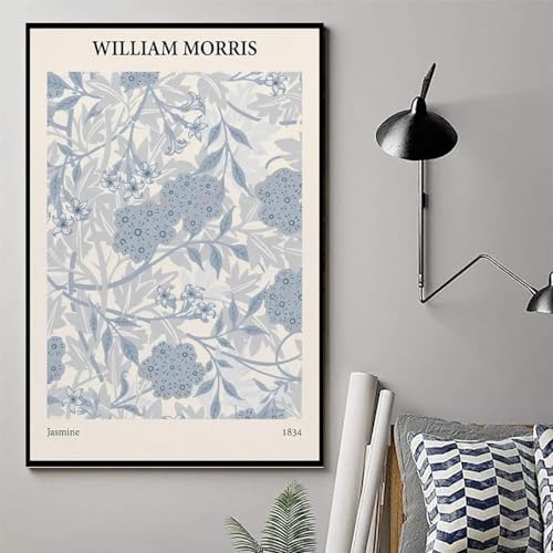 William Morris impression vintage fleur pour sublimer le salon ou la chambre à coucher - 2