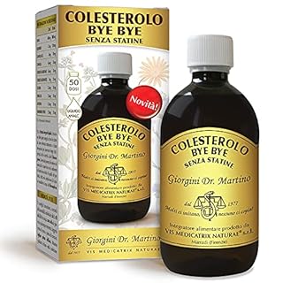 Dr. Giorgini Colesterolo Bye Bye senza Statine Integratore a Base di Colina ed Estratti d’Erbe 50 Dosi - 500 ml