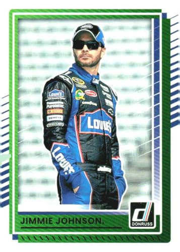 2025 Donruss #44 Jimmie Johnson Lowe's/Hendrick Motorsports/Chevrolet NASCAR Racing Base Trading Card