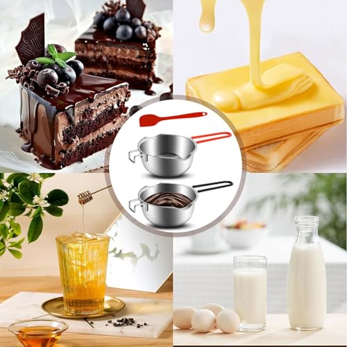 Cuencos de acero inoxidable de 480 ml para evitar derrames al verter 3