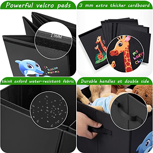 Epaphras Toy Storage Chest For Kids, Large Foldable Toy Box With Lip And Handles For Boys And Girls, Collapsible Toy Bin Organizers And Storage For Children Playroom, Nursery, Bedroom,Home #TOP3