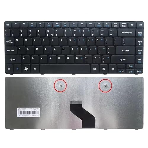 US/SP/RU/BR Keyboard for ACER for Aspire E1-421 E1-431 MS 2306 2332 2316 4736 4535 4741 4736G 4736zG 4738Z 4739Z 3820TG 4810 4733Z Easy to Replace(US Black Screw Post)