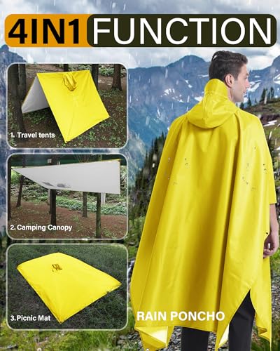 Listado de Impermeable Tipo Poncho los mejores 5. 6 Imagen adicional