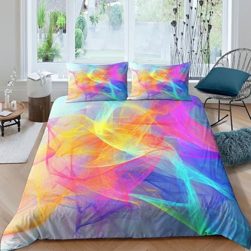 Housse de couette de qualité supérieure 140x200 parure lit microfibre 3D durable