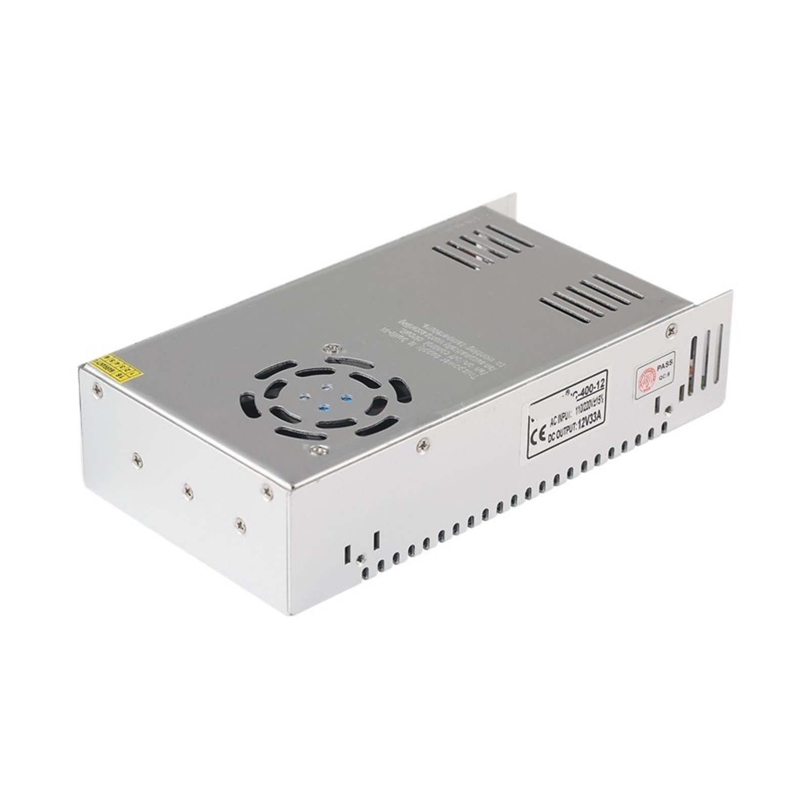Transformateur d'éclairage d'alimentation à découpage 12V 33A 400W, 1 pièce, adapté à l'entrée AC110V/220V à DC12V bande lumineuse LED