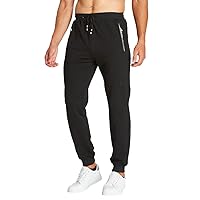 ZOXOZ Pantaloni Sportivi Uomo Cotone Pantaloni Elasticizzati Uomo Jogging con Elastico