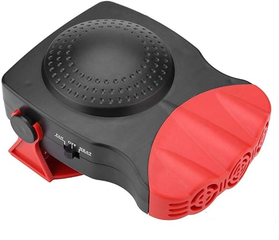 Portable Car Windshield Defogger and Heater - 12V 150W Ceramic Defroster Fan for Windows