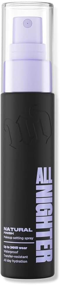 All Nighter Waterproof Makeup Setting Spray Natural Finish, 