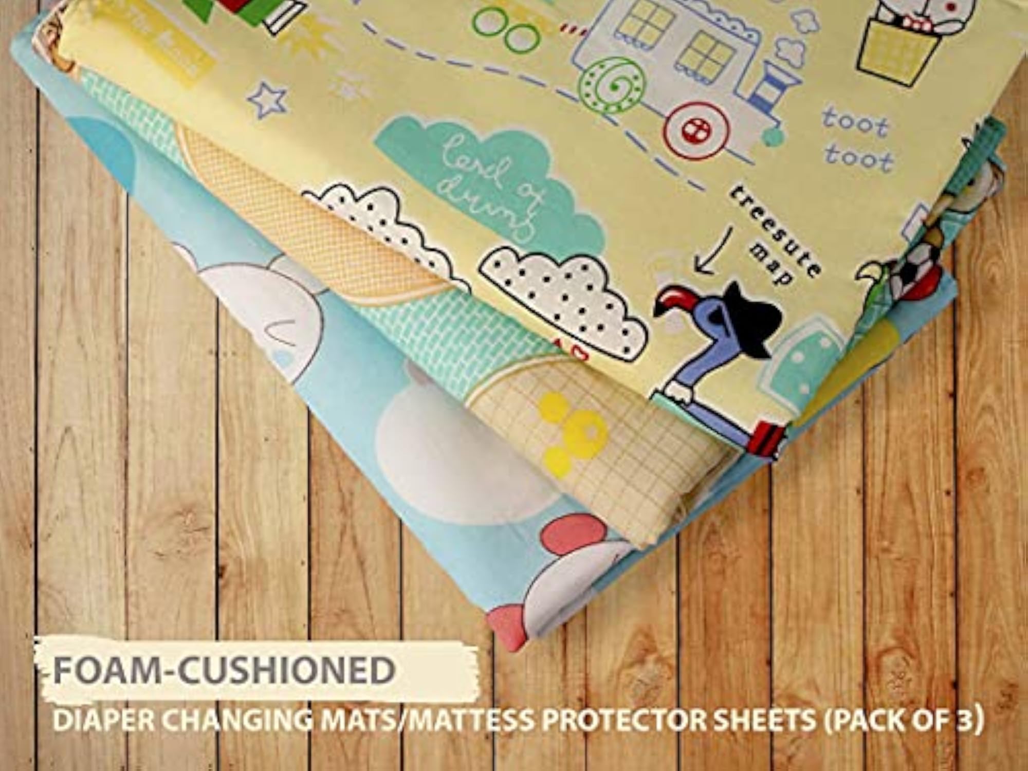 Mother's Choice Foam Cushioned Waterproof Changing Mat