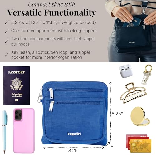 Image of Baggallini Securtex Anti-Theft Crossbody