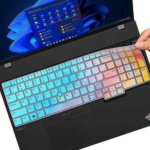 Protector de teclado para Lenovo ThinkPad T16 P16 P16s 16" miniatura 2