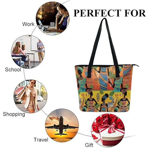 Bolso Tote Grande para Mujer con Cierre miniatura 7