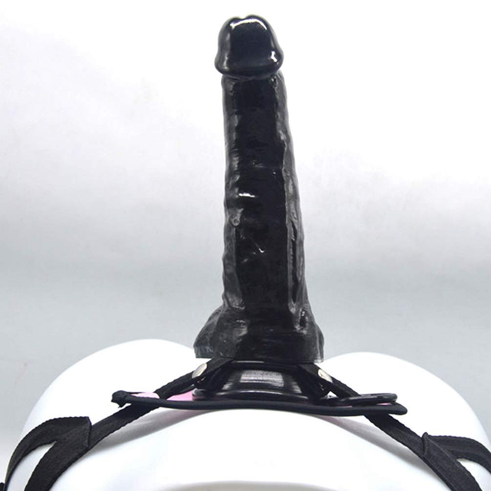Realistic, Big, with Suction Cup, Plug Toys, for Women Men, Wearable, Color: Black, Weight: 710g LHY1205LMZ
