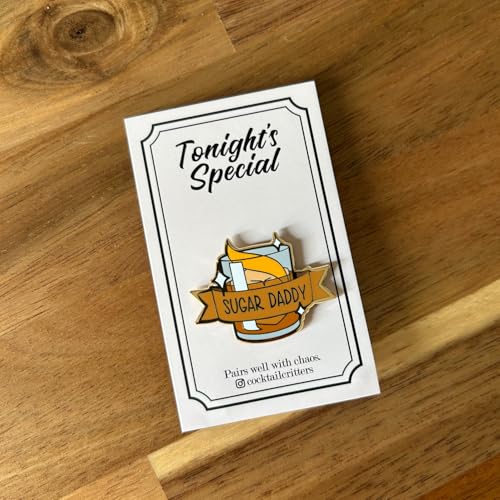 Image of Classic Cocktail Cute Enamel Pins for Bartender Aprons, Jackets, Backpacks and Purses, Shirt and Suit Lapels, Button Badges Brooch Fashion Jewelry