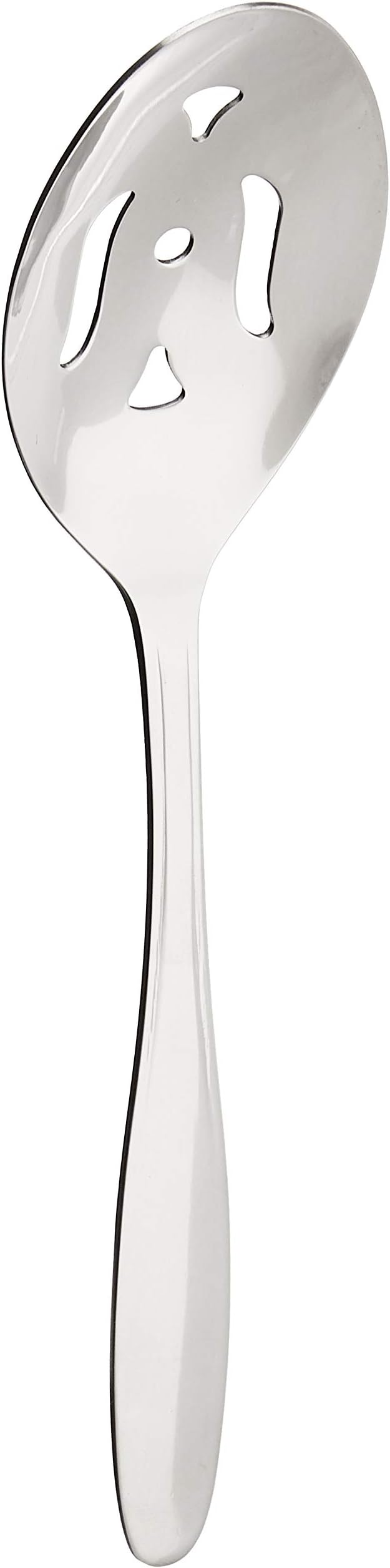 Fox Run 6092 Small Slotted Serving Spoon, 8.25 x 1.75 x 0.1 inches, Metallic