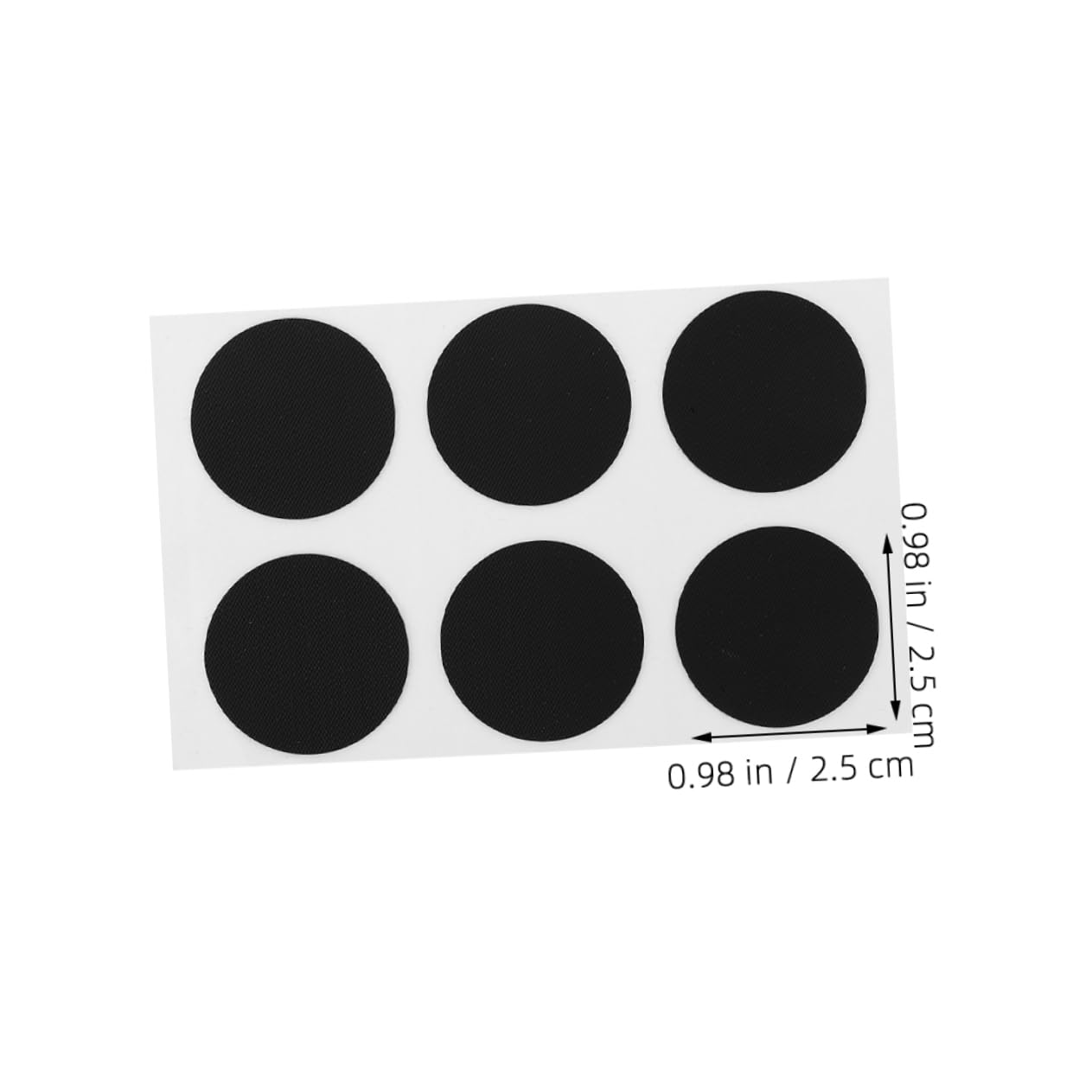 Mobestech Tire Patch Kit for Bicycles 3 Bulk Round Patches No Glue Needed Fast Easy Bike Tire Repair Ideal for Emergency Situations