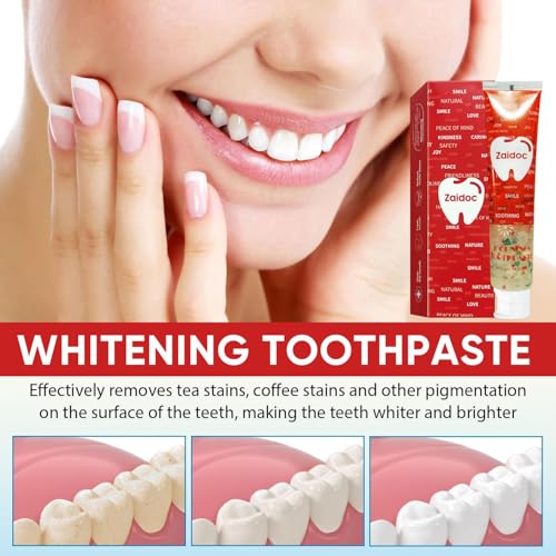 Image of 2-Pack Festive Toothpaste for Holidays, Triple Action Formula, Cleaning, Freshening & Enamel Repair, 4.23 oz*2