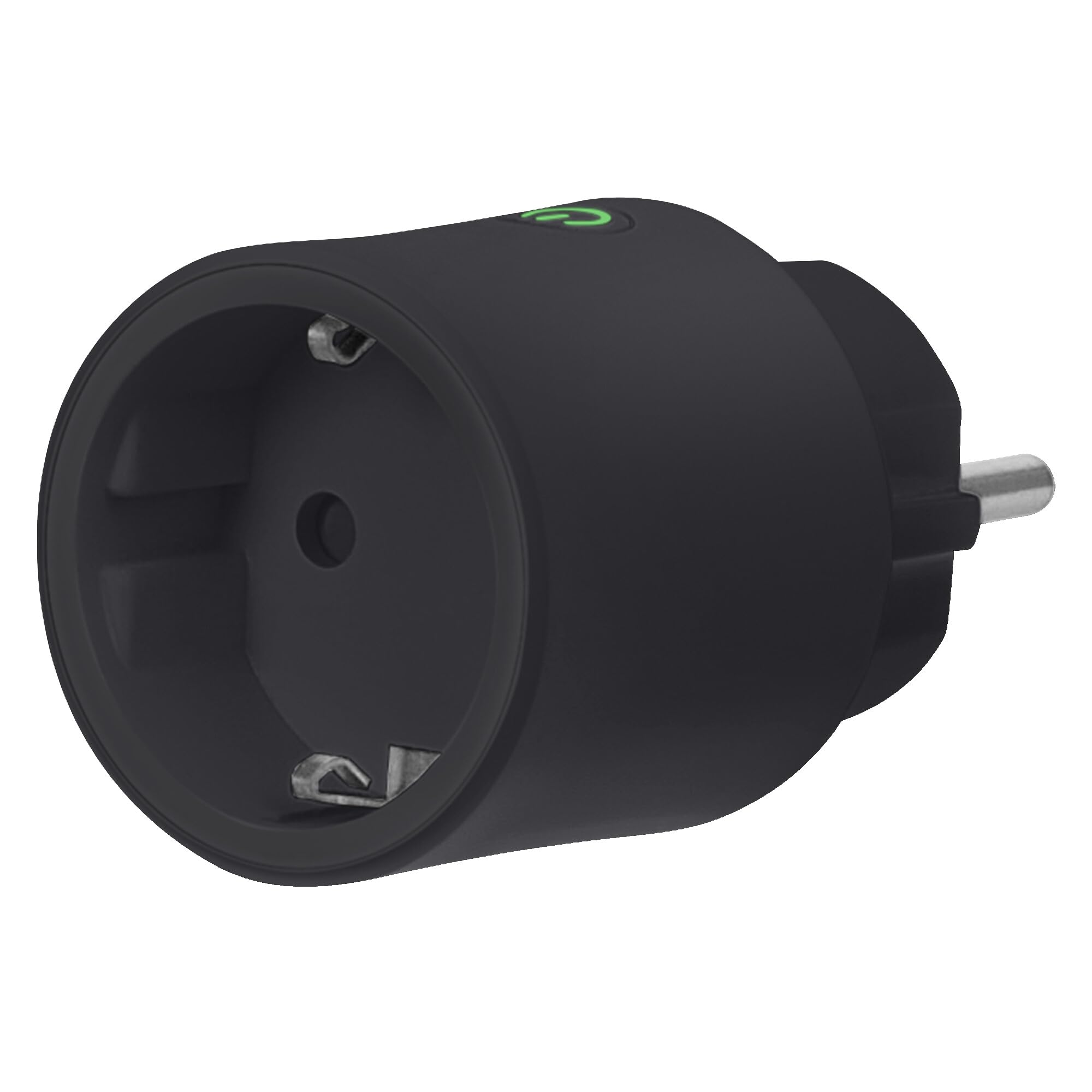 LEDVANCE SMART+ Wtyczka wewnętrzna, inteligentna wtyczka z Matter over WiFi, do integracji tradycyjnych urządzeń z systemem smart home, kompatybilna z Alexa, Google & Apple, czarna, 4-pak