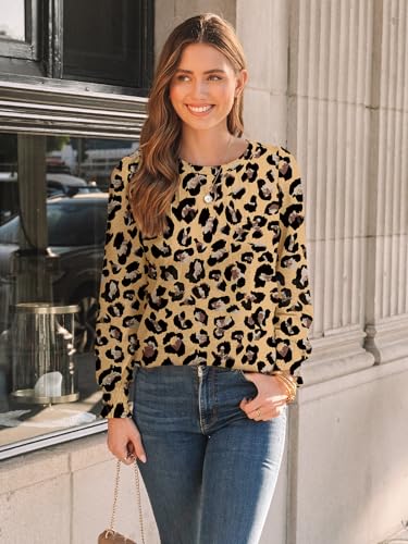 Image of AUTOMET Womens Long Sleeve Shirts Fall Blouses Tops Business Casual Outfits