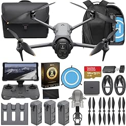 Mavic-4-Pro-Drone-with-512GB-Creator-Combo--6K60-HDR-100MP-51-Min-Max-Flight-Time-186-Mile-Range-Omnidirectional-Avoidance-Bundle-with-RC-Pro-2-Remote-Controller-3-Batteries-128GB-Memory-Parallel-Char
