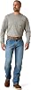 Jeans de hombre de corte boot cut 7
