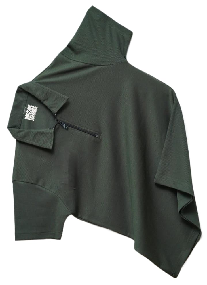 Image of Mack Jonney Ribbed |Regular Fit | Half Sleeves 100% Cotton Polo Neck Self Design with Zip T-Shirt for Men-M671