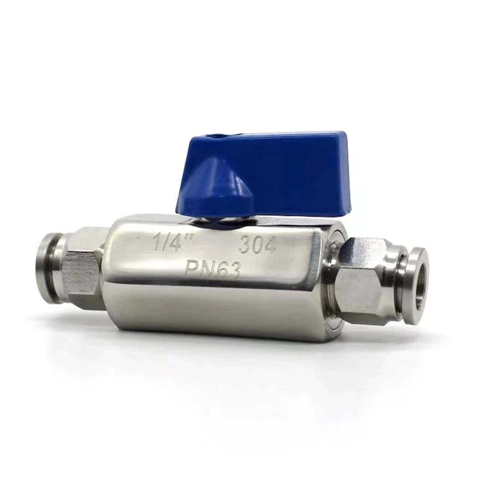 Tube pneumatique à bille en acier inoxydable SS304 robuste de 14mmx14mm